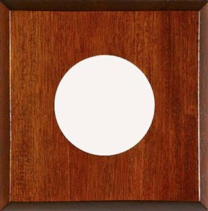 Single instrument mahogany panel