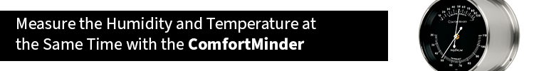 Measure the Humidity and Temperature at the Same Time with the ComfortMinder