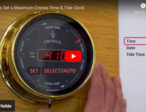 How to Set & Operate a Maximum Cronus Time & Tide Clock