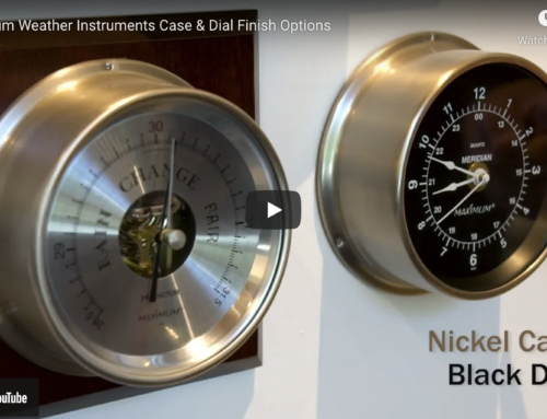 Case & Dial Finish Options for Maximum Weather Instruments