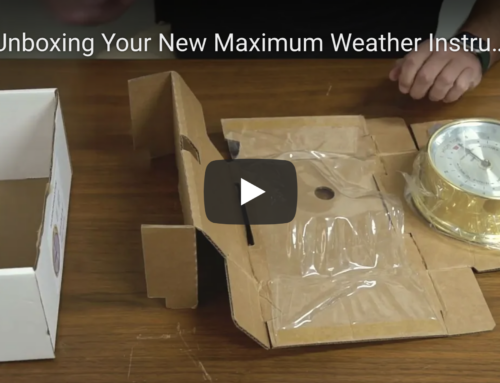 Unboxing Your New Maximum Weather Instrument