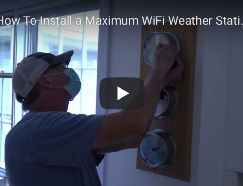 How to Install a Maximum WiFi Weather Station
